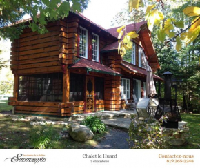  Chalets de la Riviere Sacacomie  Сент-Алексис-Де-Мон